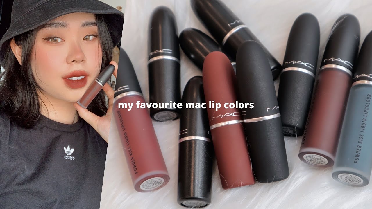[ENG] SWATCH & REVIEW 10 MÀU SON MAC YÊU THÍCH NHẤT CỦA MÌNH | MUỐN MUA SON MAC NHẤT ĐỊNH PHẢI THỬ!!
