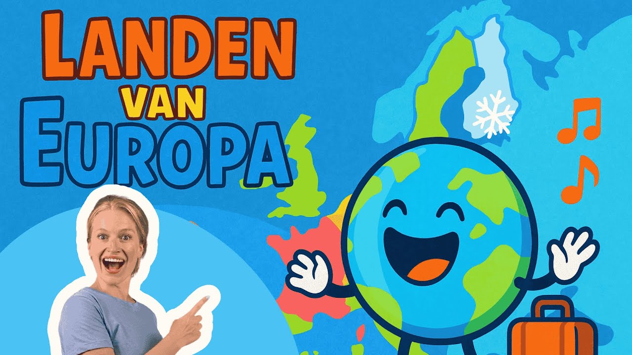 De landen van Europa - Leer over de Europese hoofdsteden | SongLab by Juf Lisi