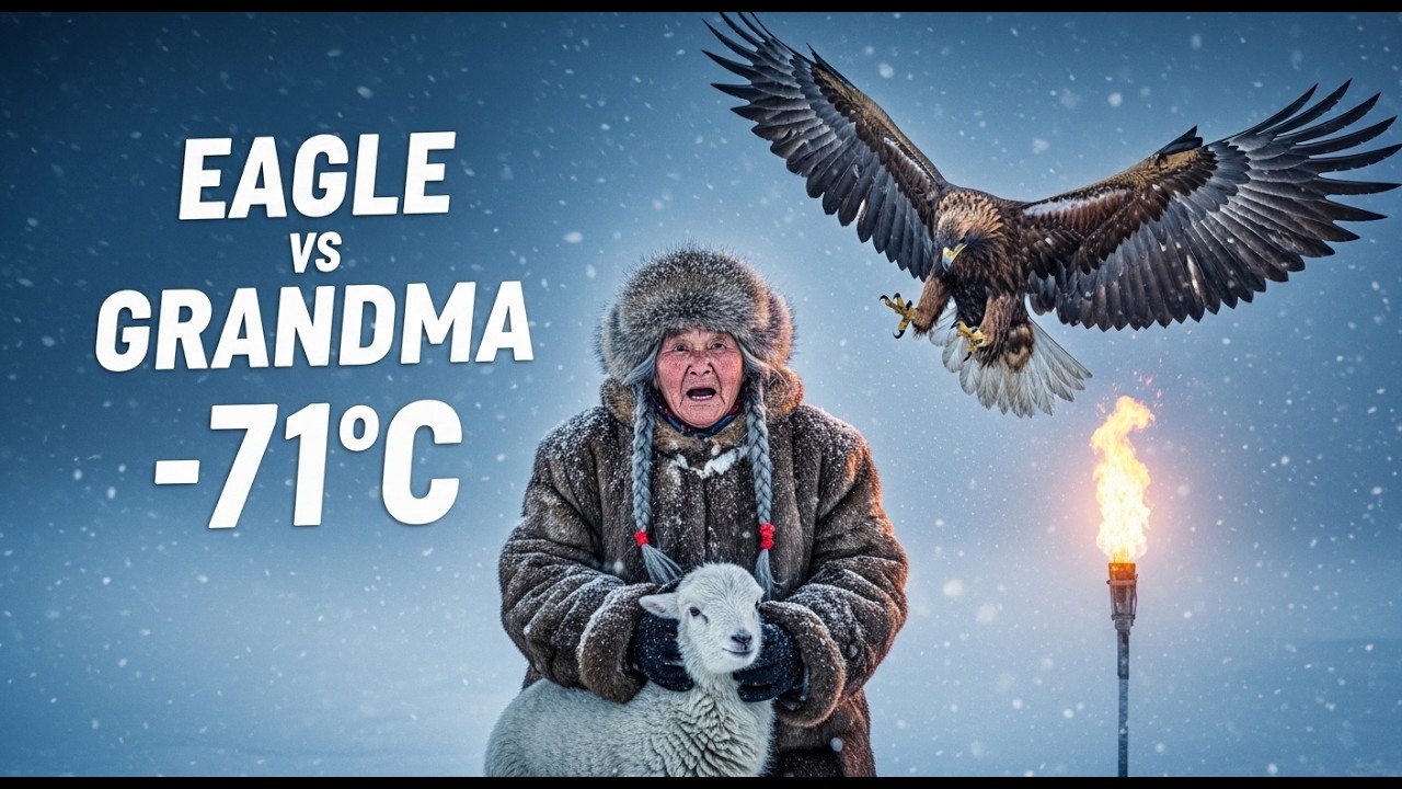 When the Eagle Came for the Lamb… She Stood Alone in –71°C Siberia