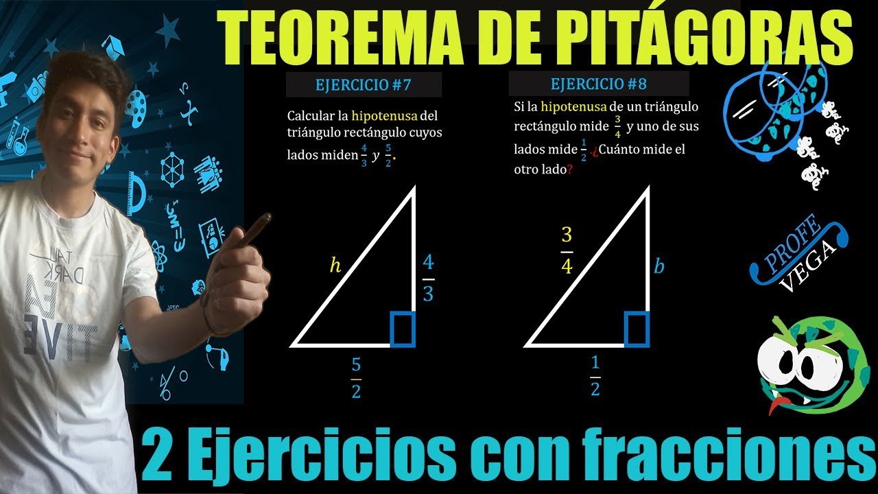 TEOREMA DE PITÁGORAS-EJERCICIOS