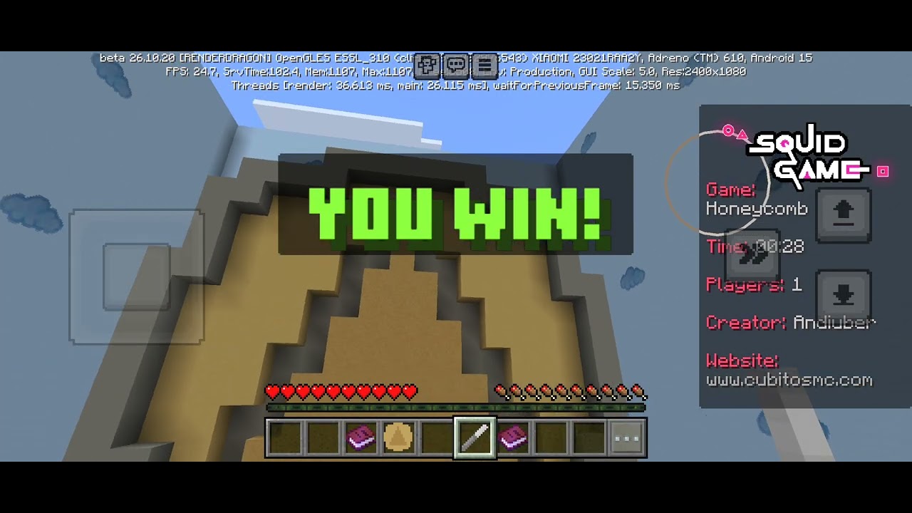 Squid game Minecraft