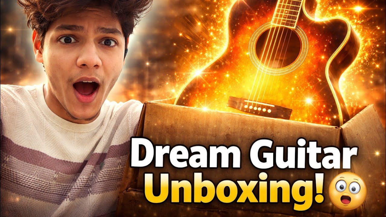 Unboxing My New Guitar | First Look & First Impressions