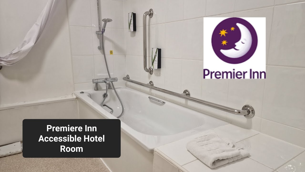 Premier Inn Scarborough Accessible Room.