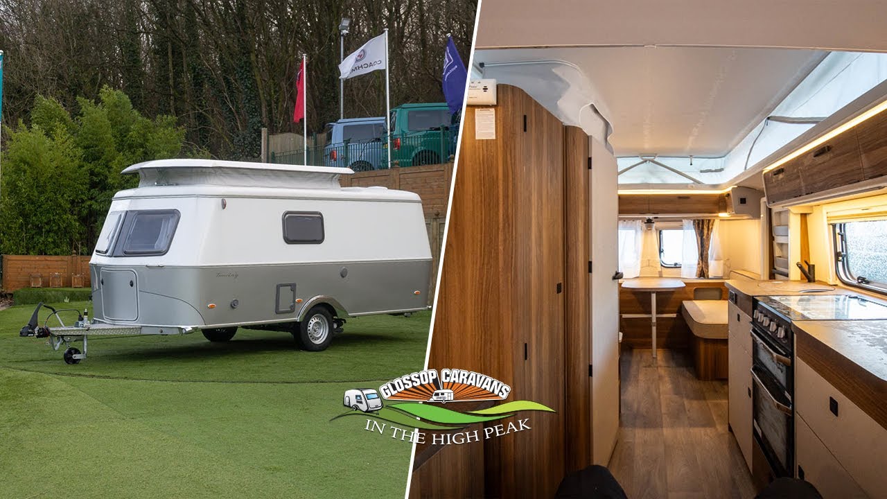 Eriba Touring 630 Silver 2024 NEW Caravan Model - 360 Exterior Demonstration Video