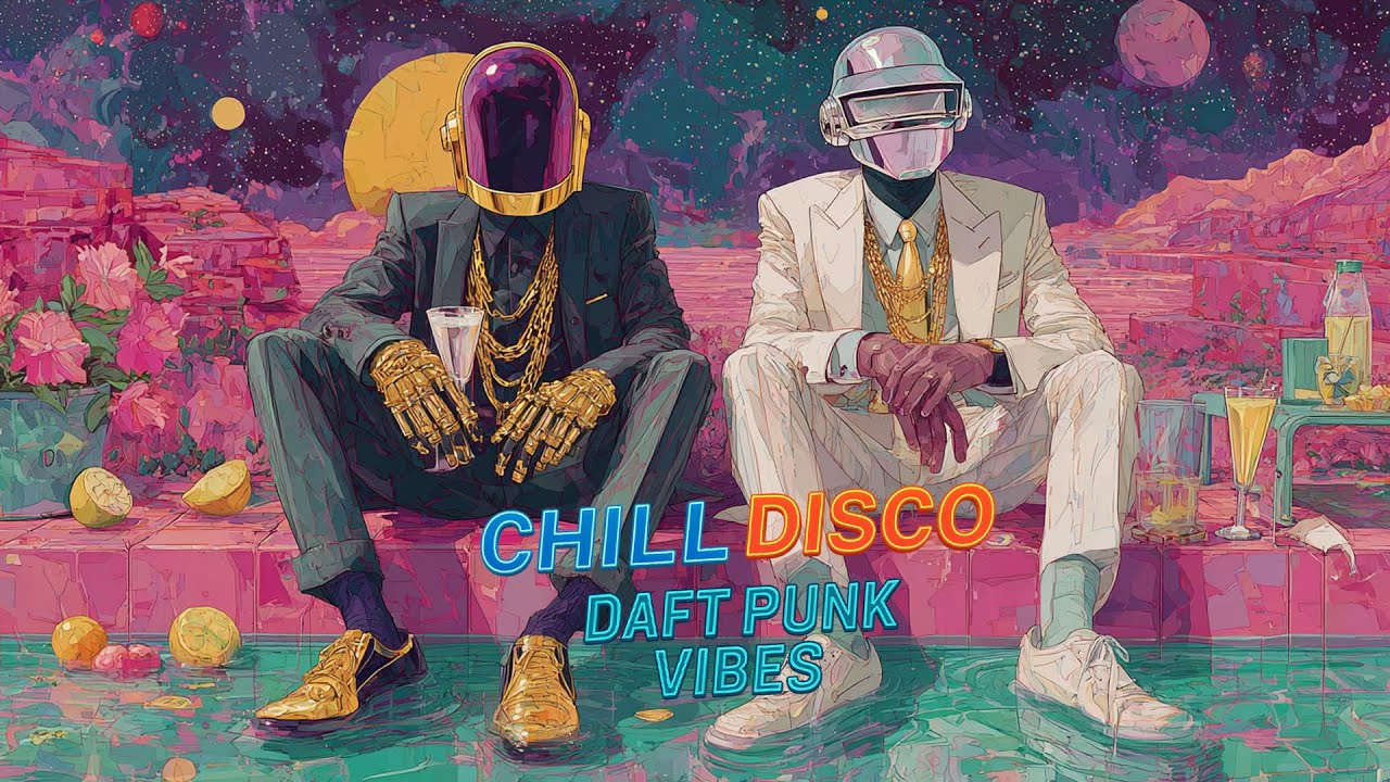Psychedelic Future Funk 🚀🌀 | Daft Punk Inspired Chill Funk Groove Mix
