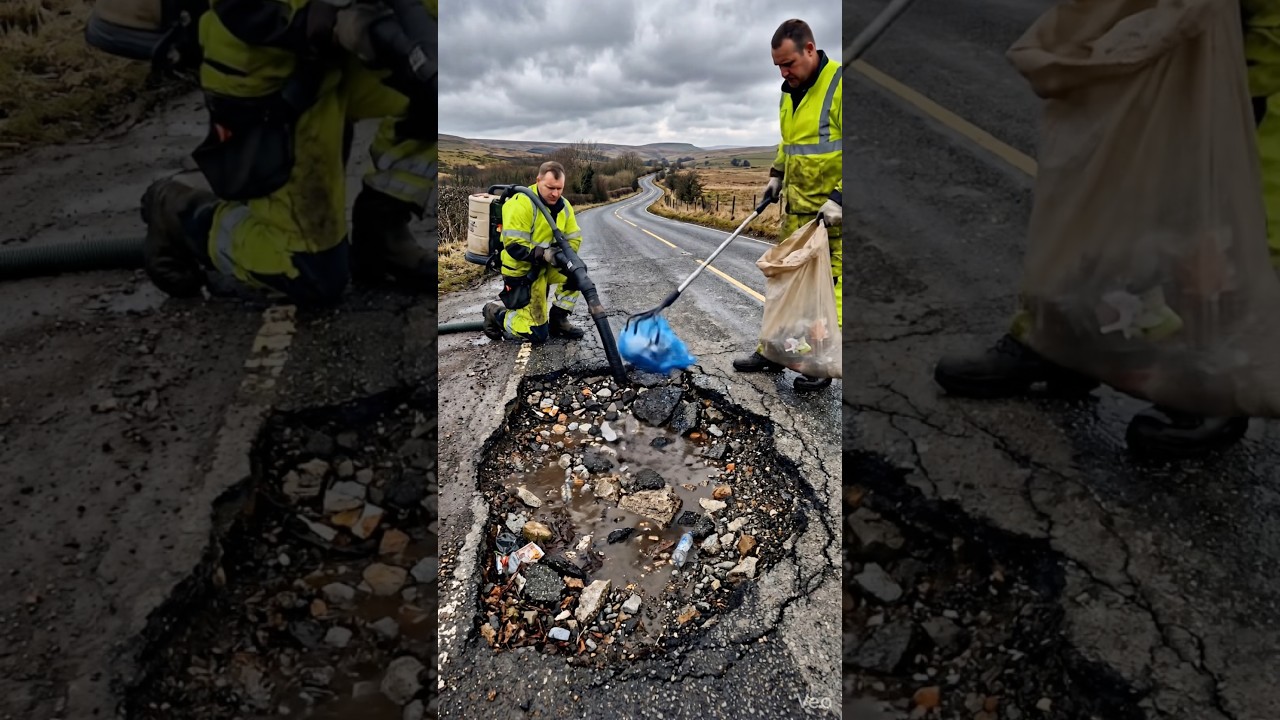 Fixing a Massive Road Sinkhole in Minutes