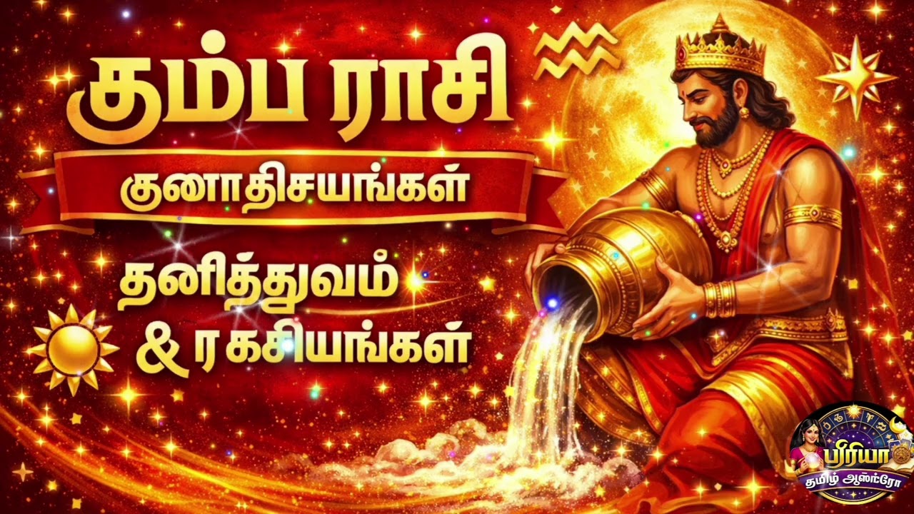 ​புயலுக்கே சவால் விடும் புதுமை நாயகன்: கும்ப ராசியின் குணாதிசயங்கள்!#கும்ப_ராசியின்_குணாதிசயங்கள்