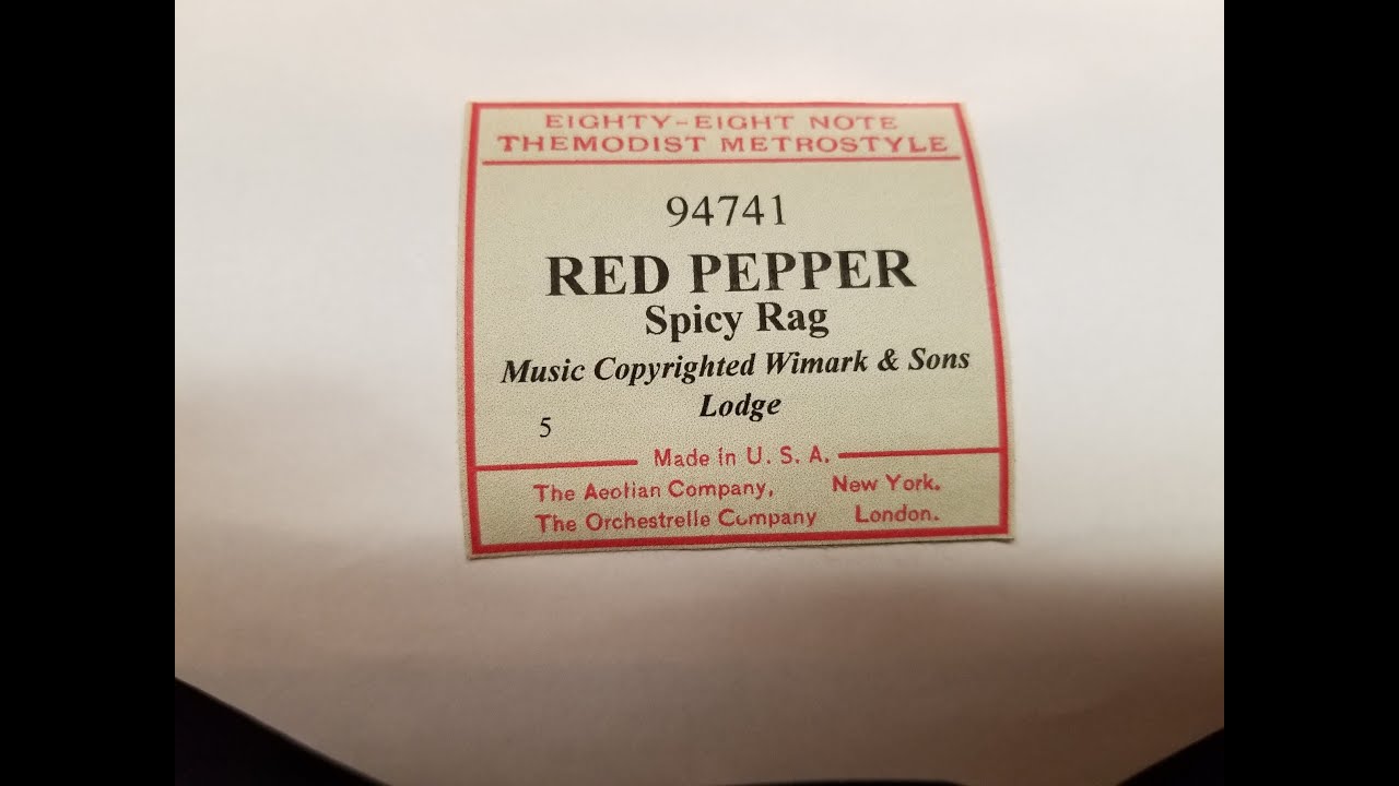 Red Pepper Spicy Rag