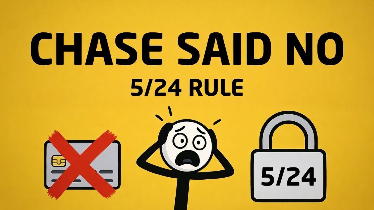 Chase Credit Card Rejected? The 5/24 Rule They Never Warn You About