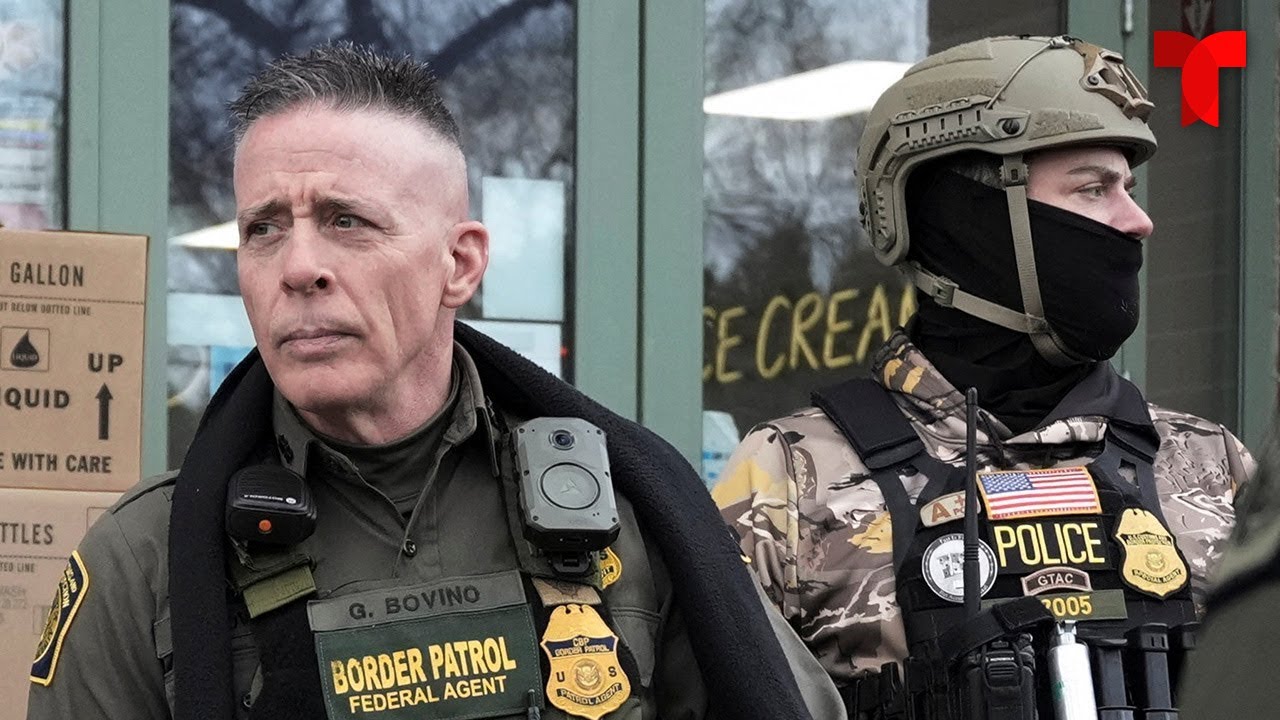 Border Patrol commander holds news conference in Minneapolis | Telemundo English