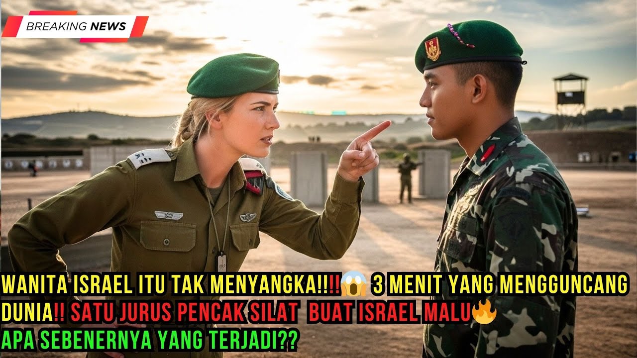 WANITA ISRAEL SOMBONG Tantang TNI‘KALAU KAU MENANG, AKU SIAP JADI ISTRIMU 😱 Lihat Apa yang Terjadi!🔥