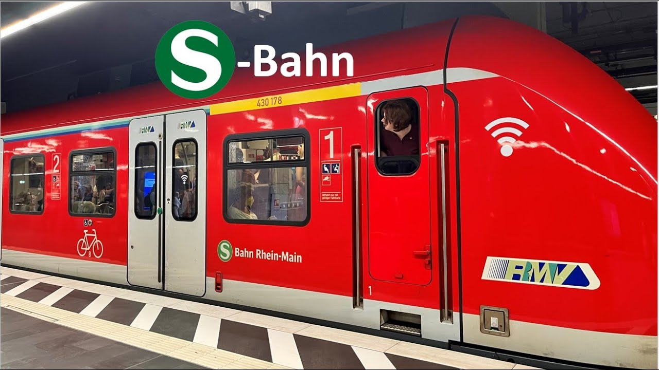 S-Bahn Frankfurt am Main, Germany 🇩🇪