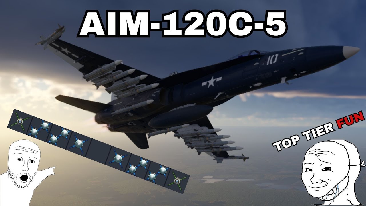 AIM-120C-5 Good or Bad? | I hate top Tier 💀