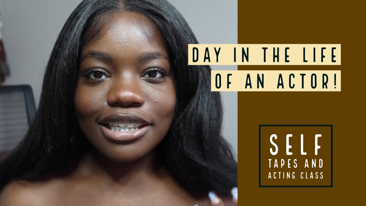day in the life of an actor | acting class, self tape set up, skating