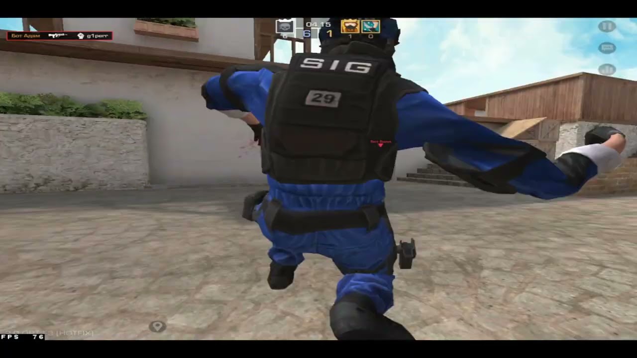 играю с ботами на эксперте но с каждым выигранным раундом их больше