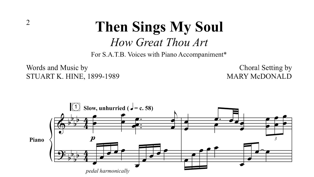 Then Sings My Soul - Accompaniment/Minus One/Instrumental with Orchestration of sir Darren Jay