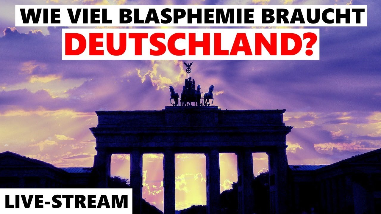 Wie viel Blasphemie braucht Deutschland? LiveTalk