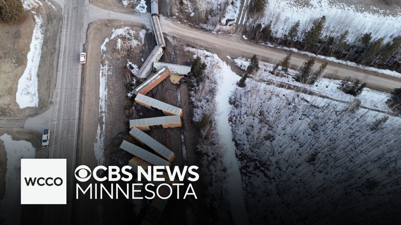 Neighbors return home as cleanup begins on northern Minnesota train derailment