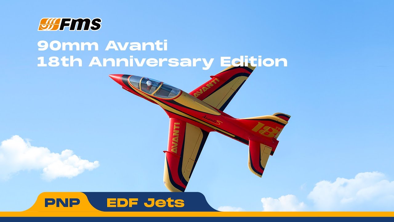 FMS 90mm Avanti RC Jet | Fly fast, fly beyond expectation🛩️
