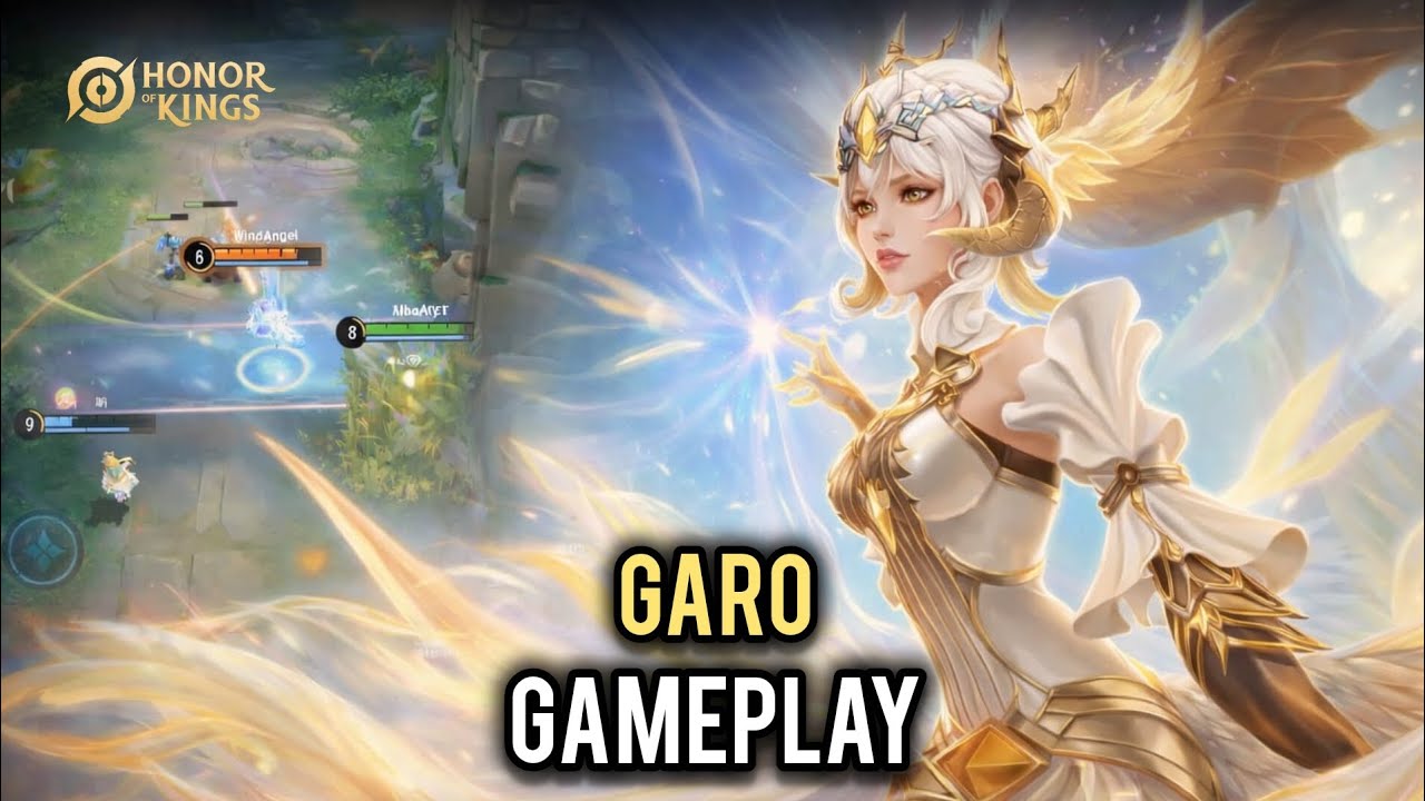 HOK : GARO / LUZ Dracónica GAMEPLAY | HONOR OF KINGS 