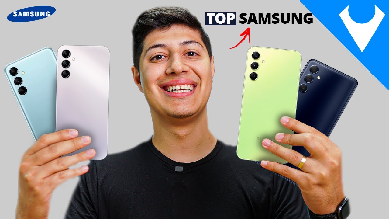 até 2024! MELHORES celulares da SAMSUNG para COMPRAR Meio do ANO!