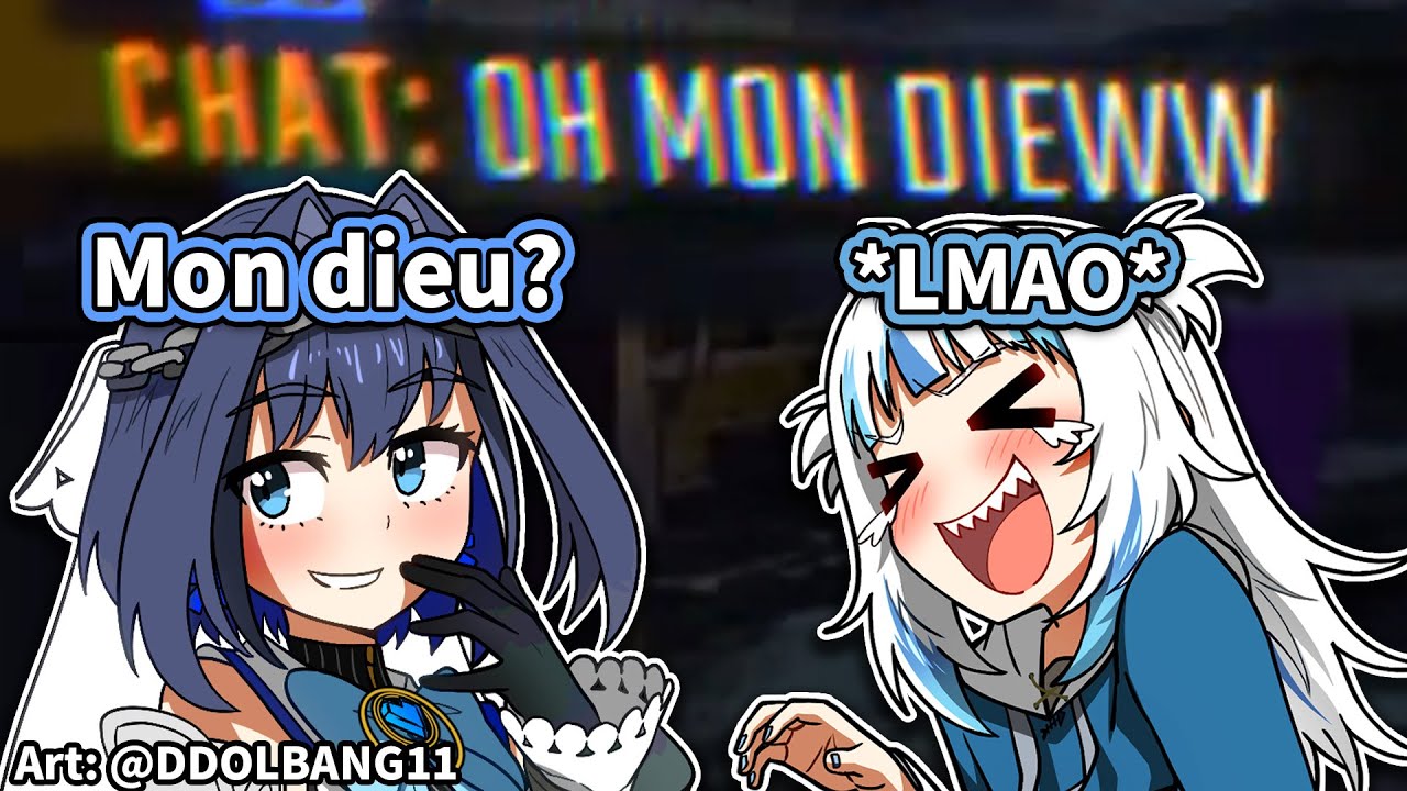 Kronii and Gura Having Too Much Fun with Game's Text to Speech Didn't Realize They Got Revived