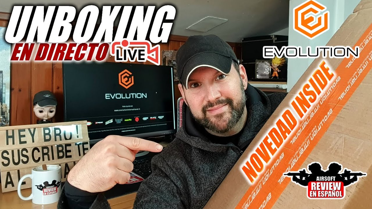 NOVEDAD de EVOLUTION‼‼  UNBOXING en Directo 🔴 | Airsoft Review en Español