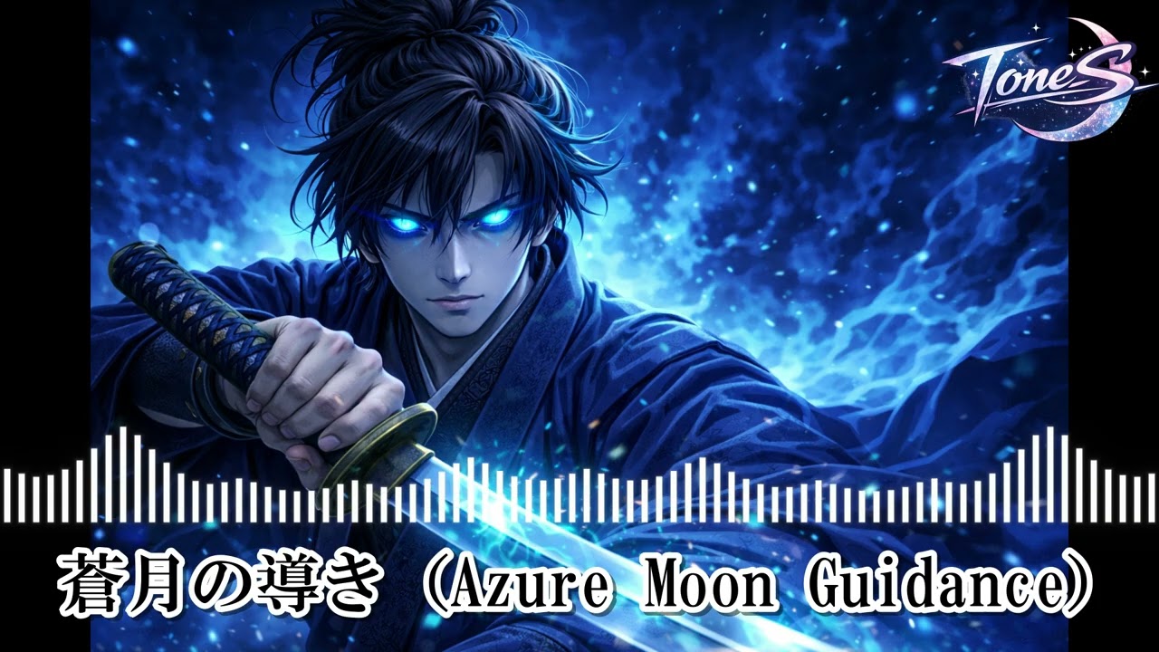 【FreeBGM】蒼月の導き（Azure Moon Guidance）Epic Japanese Cinematic BGM | Orchestral x Taiko (No Vocals)