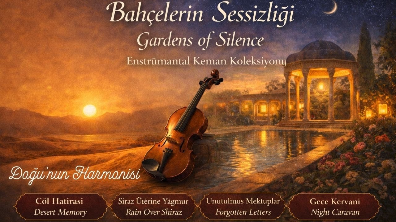 Doğu Bahçelerinin Sessizliği — Silent Gardens of Persia | Duygusal Keman Enstrümantal Albüm