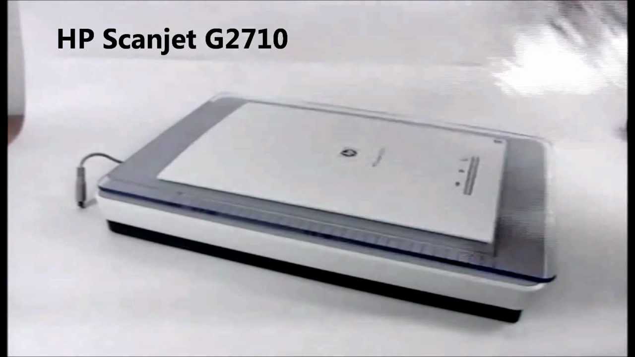 HP Scanjet G2710 Scanner de cama plana