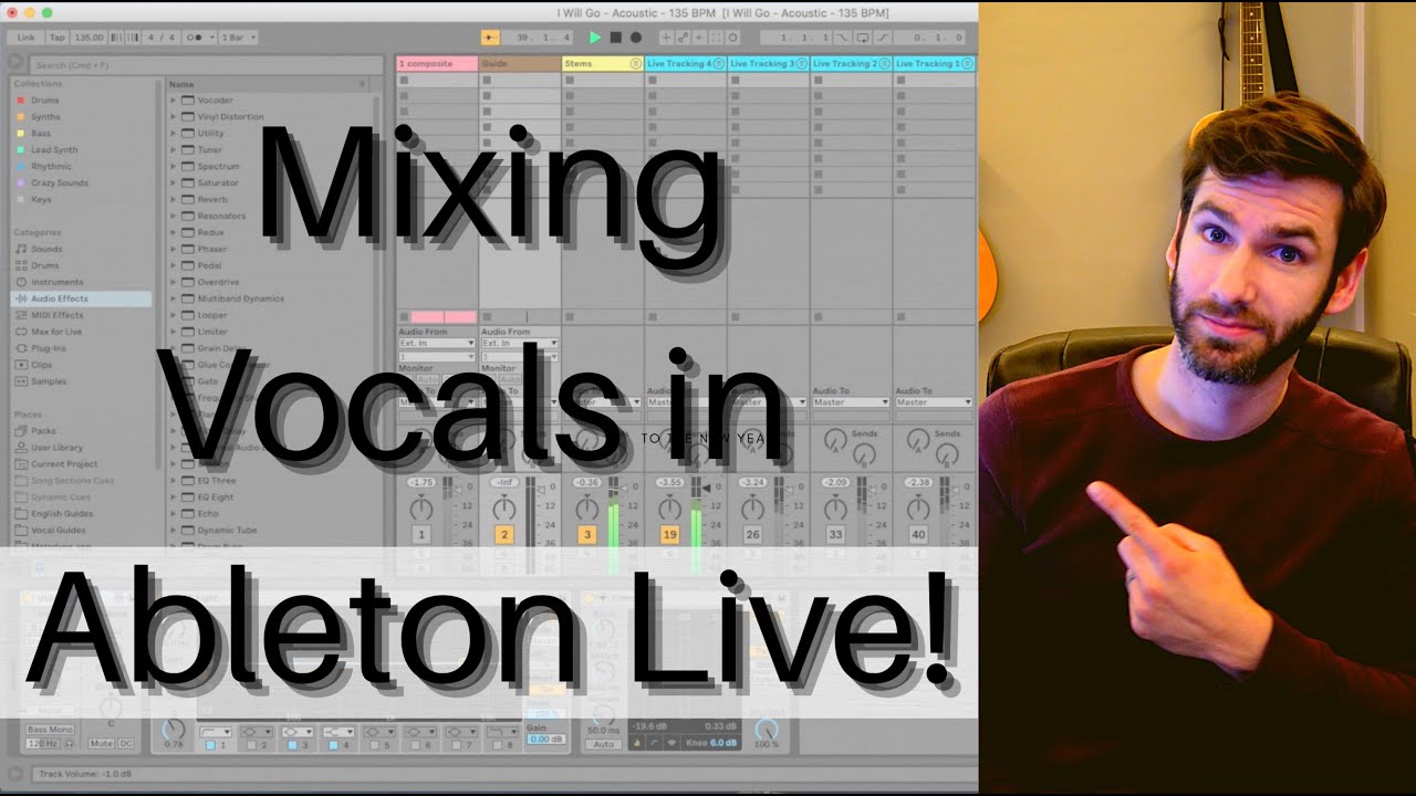 How to Mix Vocals in Ableton Live 10 // 