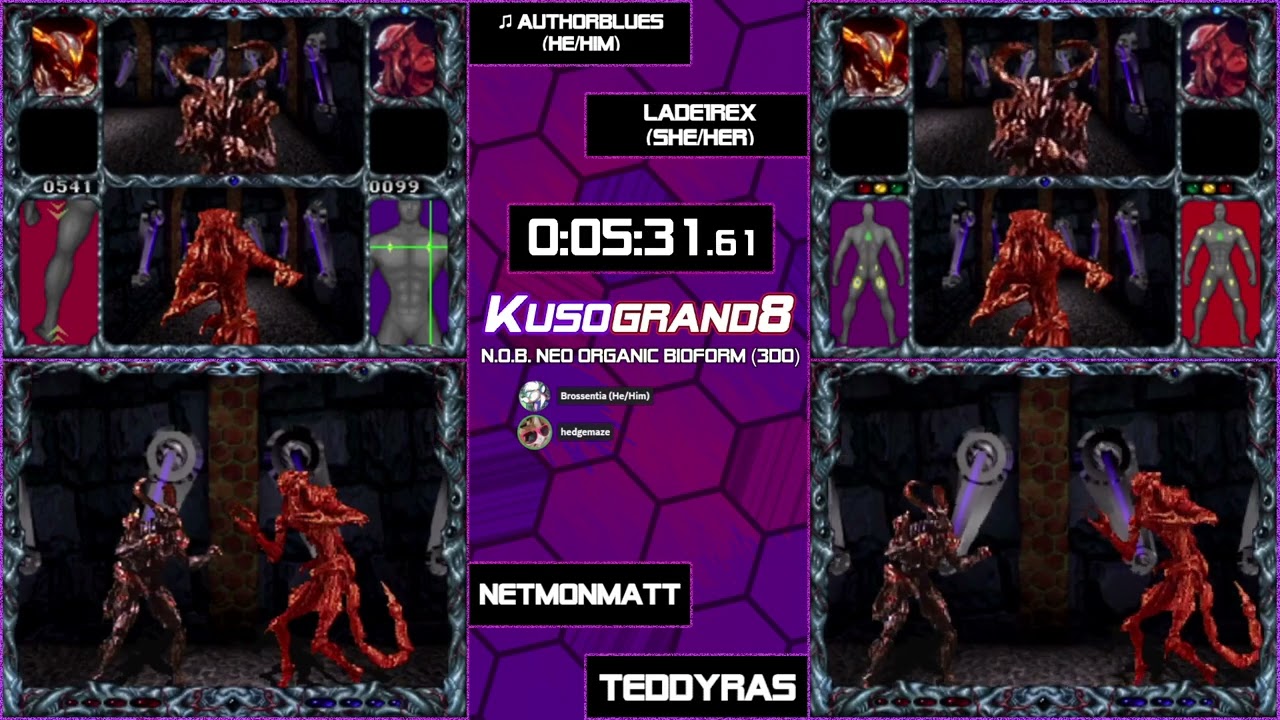 Kusogrand8! N.O.B. Neo Organic Bioform