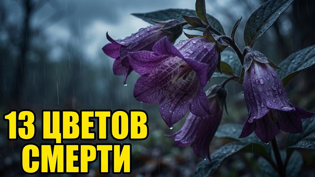 13 РАСТЕНИЙ, которые УБЬЮТ тебя за секунду!