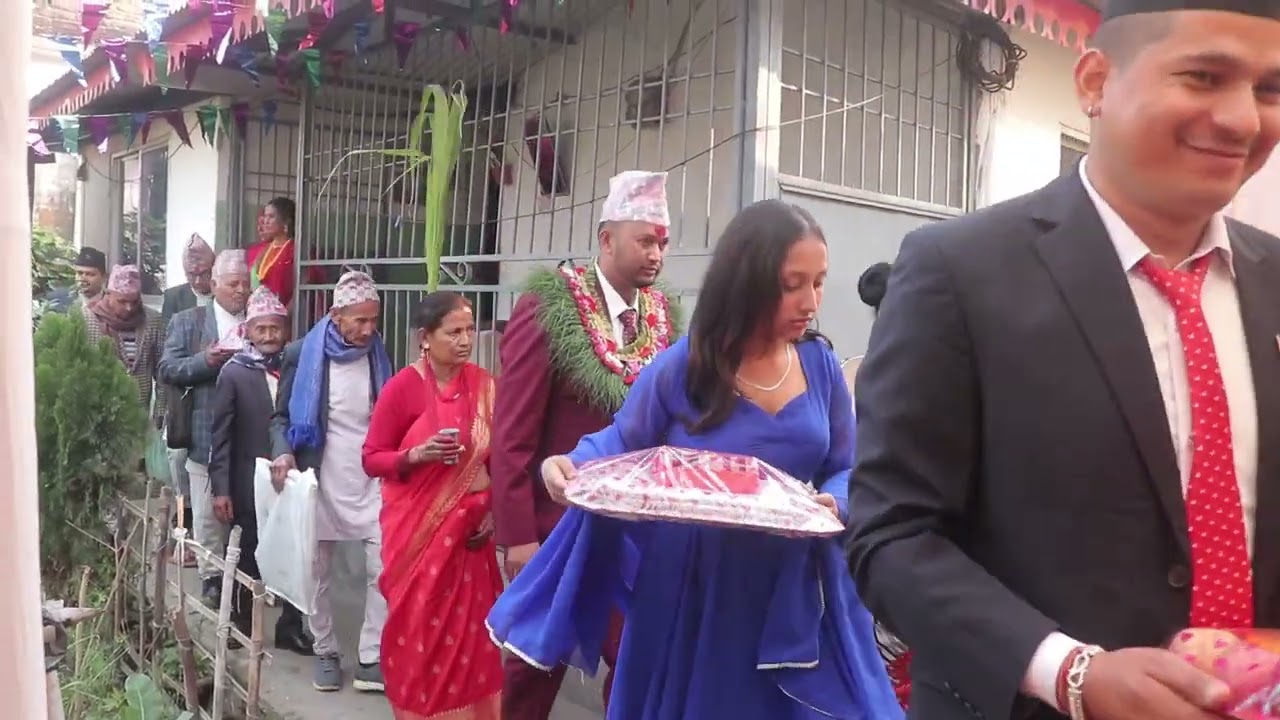 Nepali weeding. Nepali weeding 2081. Sushil and Karuna weeding. 