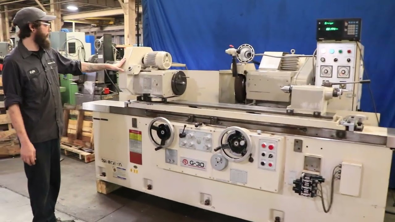 Shigiya G-30 Plain Cylindrical Grinder