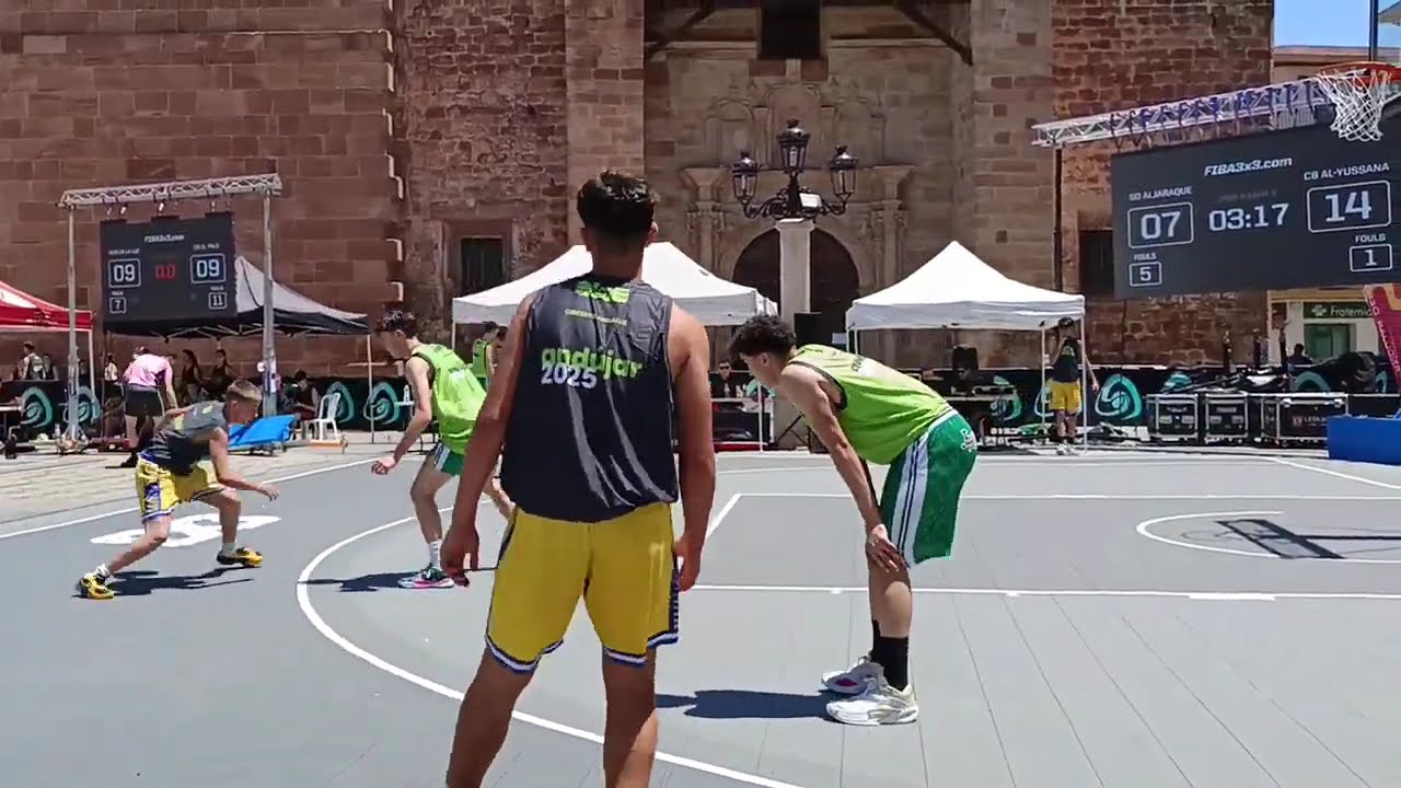 Campeonato de Andalucía 3x3 U17 CB Al-Yussana vs CB Aljaraque. Tercer partido fase de grupos.