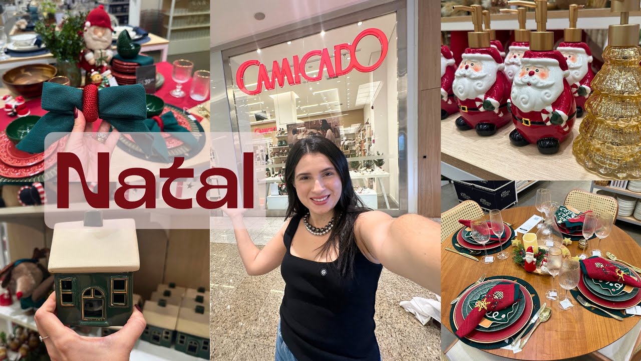 TOUR COMPLETO e Cheio de Achados NA LOJA CAMICADO • Natal RN | O NATAL JÁ CHEGOU! 🎅🎄✨outubro 2025