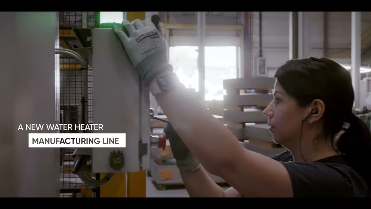 Atlantic - New water heater production line ✨