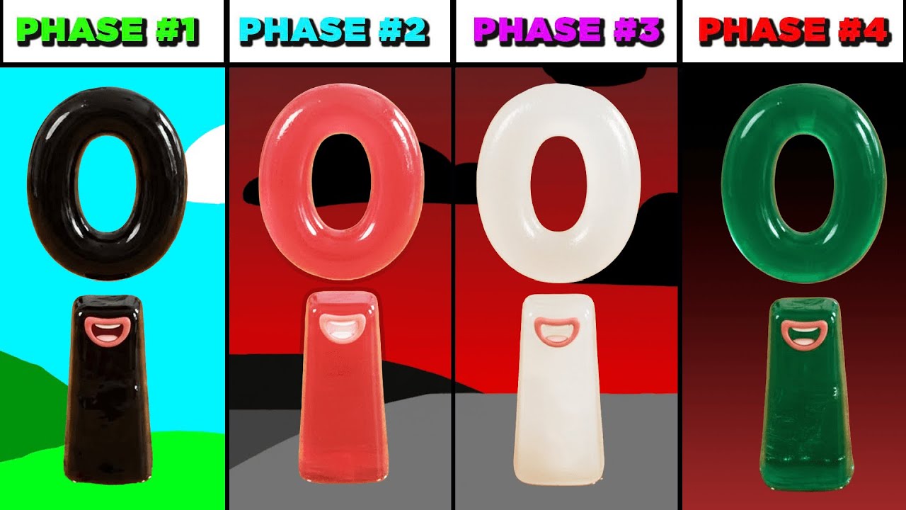 FOOD My Incredibox Sprunki OC: Zero (from Numberlocks) NEW Phase 4 Compilation #sprunkioc