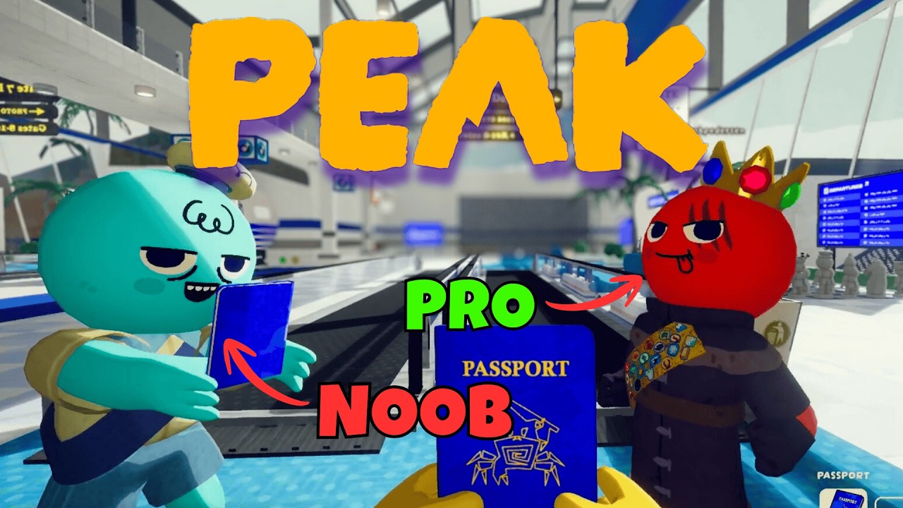 CAN 4 NOOBS CLIMB A MOUNTAIN? PEAK FUNNY VIDEO