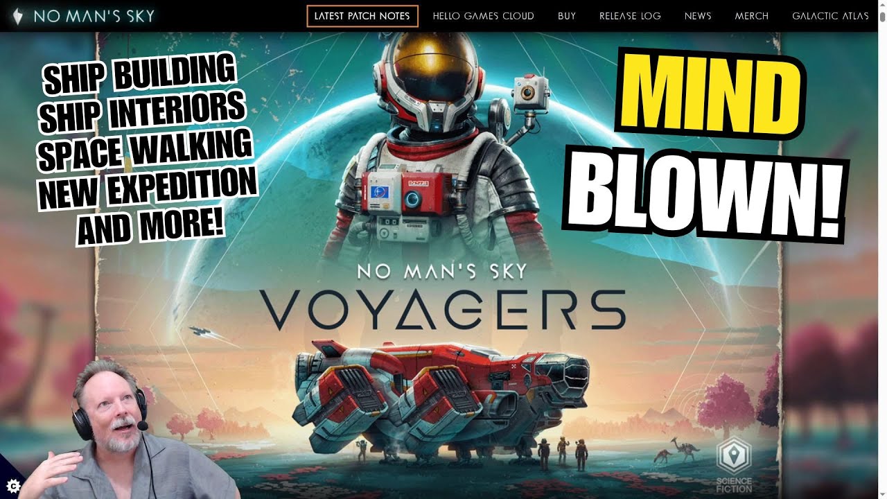 Mind = Blown With No Man's Sky Voyagers Update 6.0 News