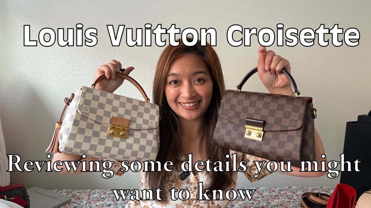 Louis Vuitton Croisette Damier Ebene и Damier Azur | Сумка снята с производства