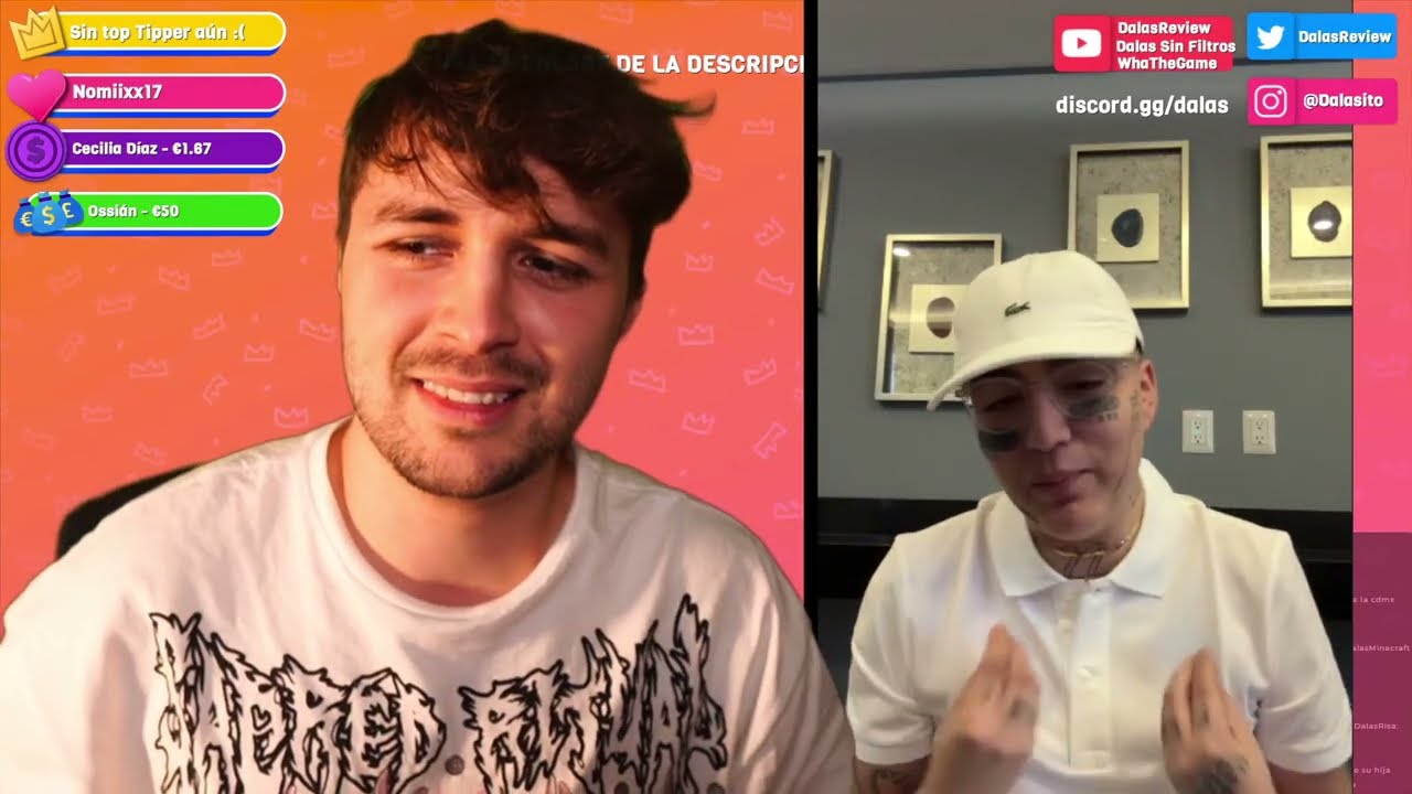 Dalas Vs Daniflow (DEBATE EN VIVO) En directo, sin edición (pronto editado)