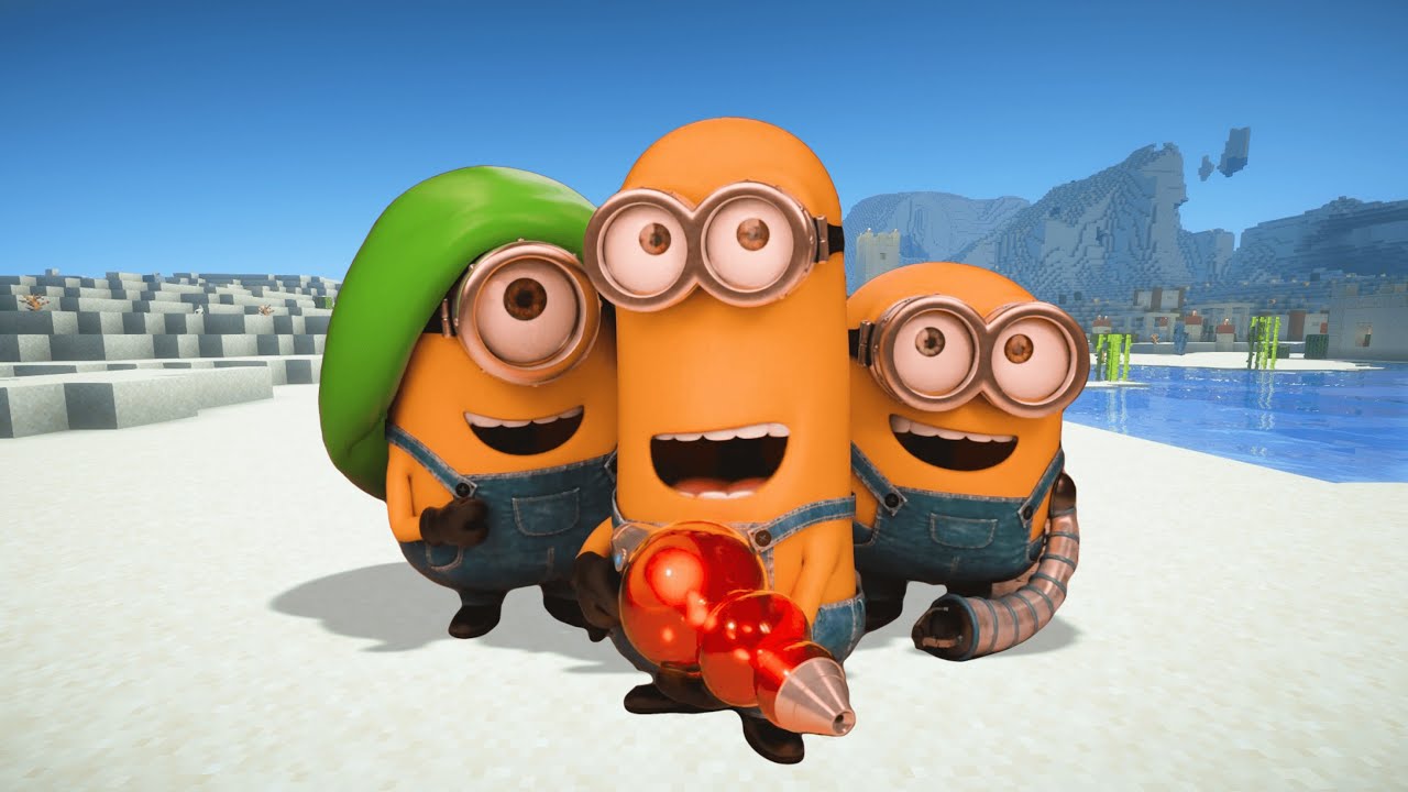 Скоростной забег Minions Minecraft
