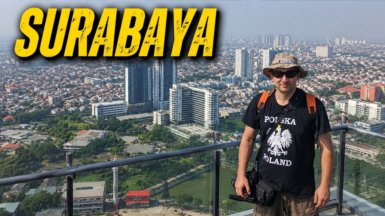Od spokoju do totalnego szaleństwa - wjazd do Surabaya!