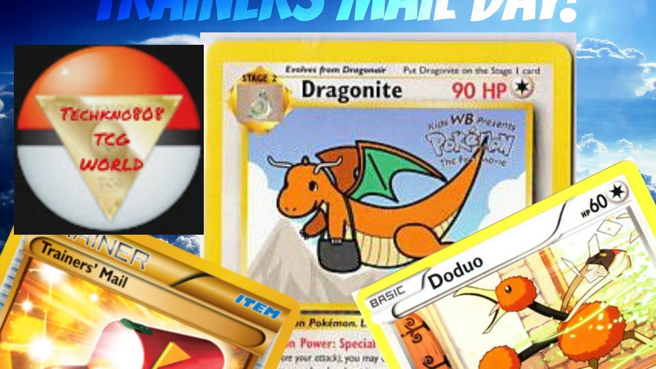 Dragonite Mail Day - Teckno808
