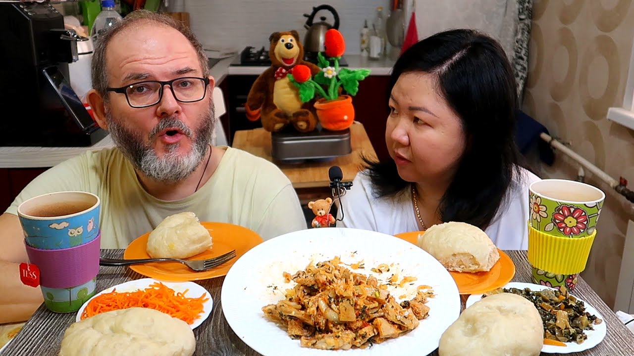 Мукбанг Хе из Требухи / Необычный мукбанг / Mukbang