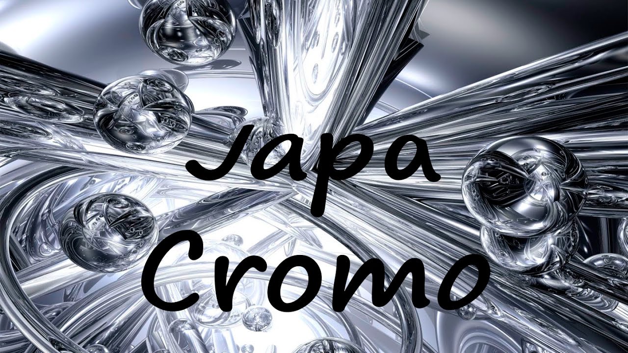 TINTA JAPA CROMO EM VIDRO/PLÁSTICO EM MENOS DE 2 MIN