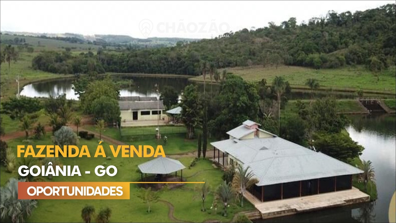 FAZENDA Á VENDA EM GOIÂNIA - GO