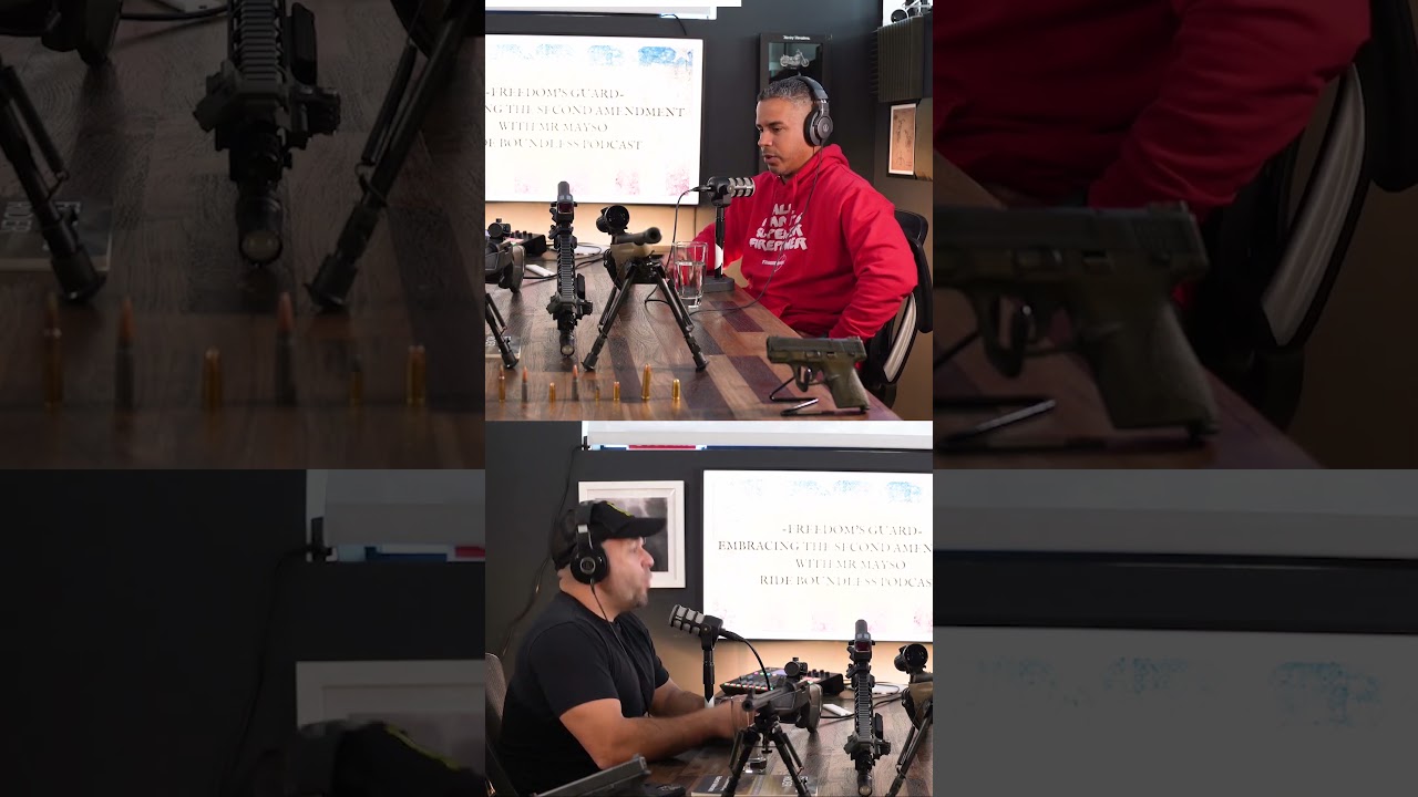 Controversial gun control debate with Mr Mayso 